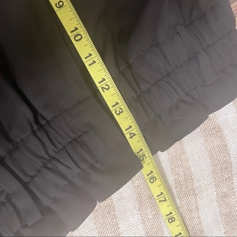 J. Crew Point Sur paper bag waist black pants size‎ 10